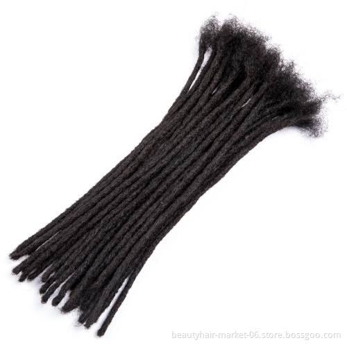 low price dreadlocks human hair wigs straight handmade dreadlocks hair extensions black afro kinky dreadlock extensions